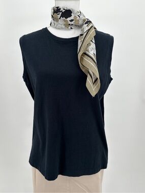 Eddie Bauer Black Sleeveless Women's Tank